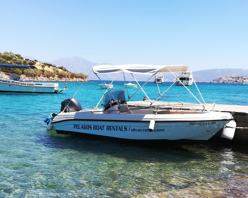 Boats Rental 01, Residence Gerani Apartments | Agios Nikolaos, Crete